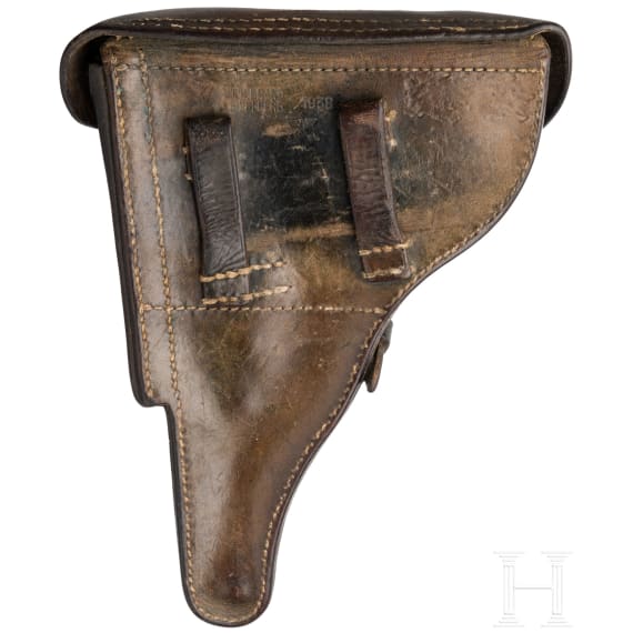 Pistole 08, Mauser, Code "S/42 - 1939", in Tasche