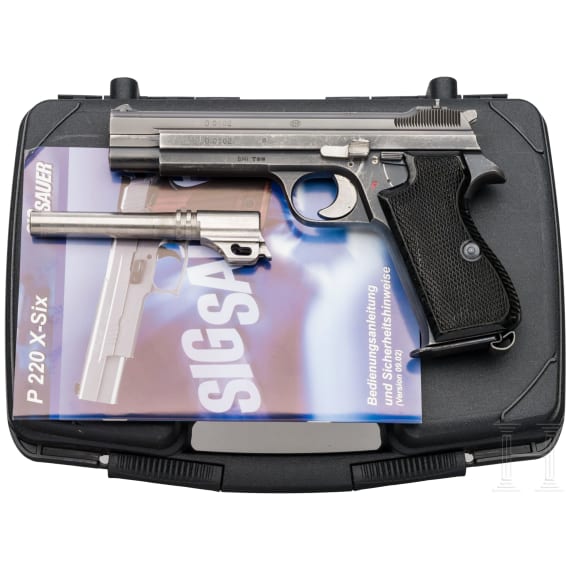 SIG, Mod. P 210-4, im Koffer