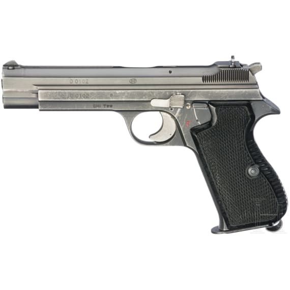 SIG, Mod. P 210-4, im Koffer