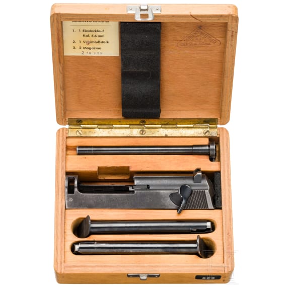 Einstecksystem f&uuml;r P 38, Walther, im Kasten, BMI