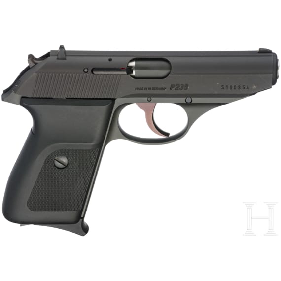 SIG-Sauer P 230, im Karton