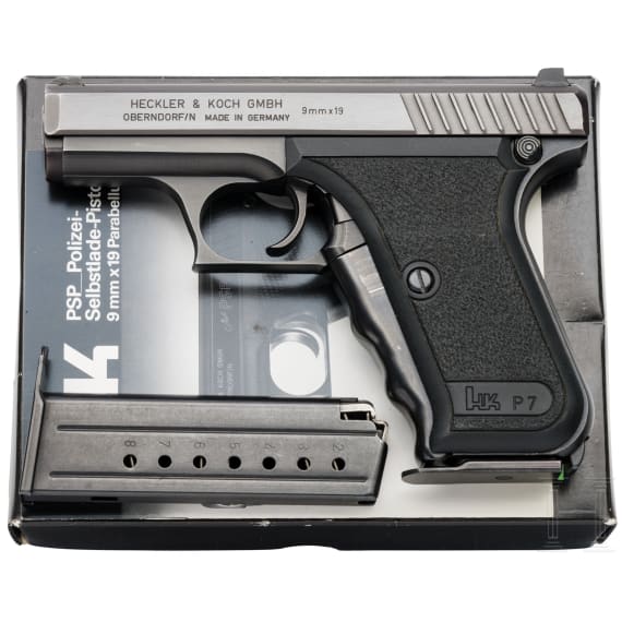 Heckler & Koch, Mod. P 7, im Karton