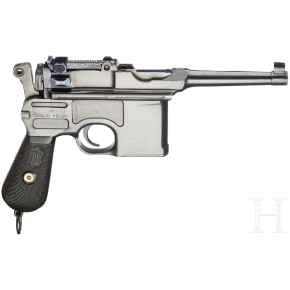 Mauser C 96 Bolo "French Gendarme", mit nrgl. Kasten