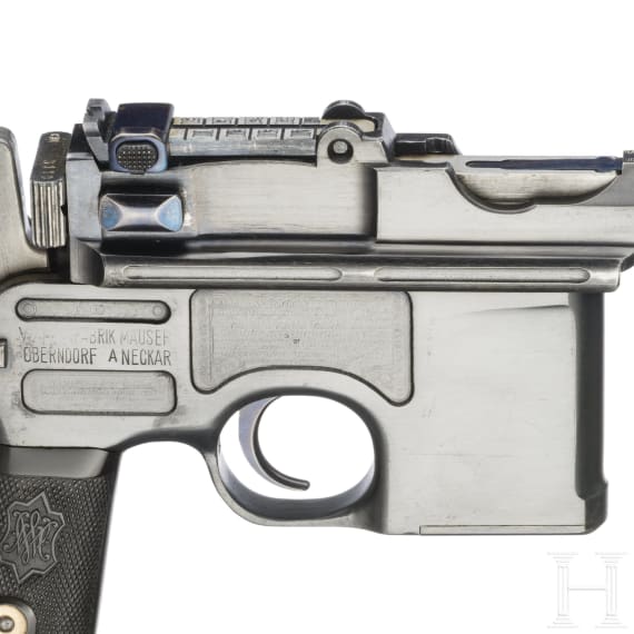 Mauser C 96 Bolo "French Gendarme", mit nrgl. Kasten