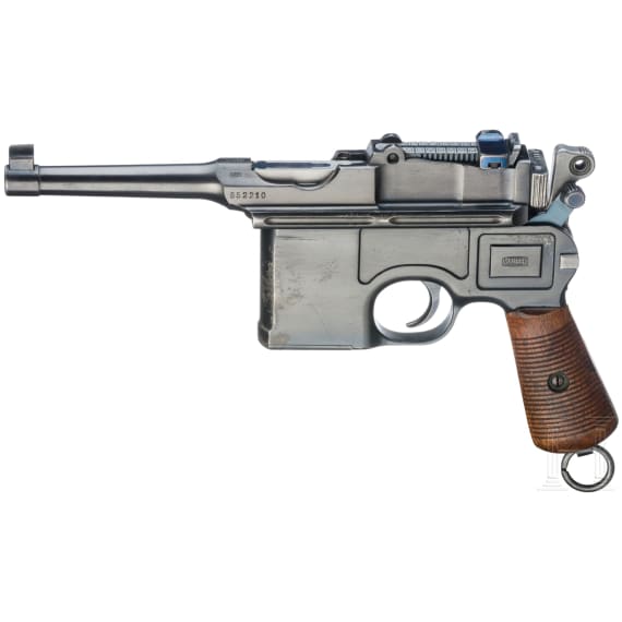 Mauser C 96 Bolo, mit Kasten