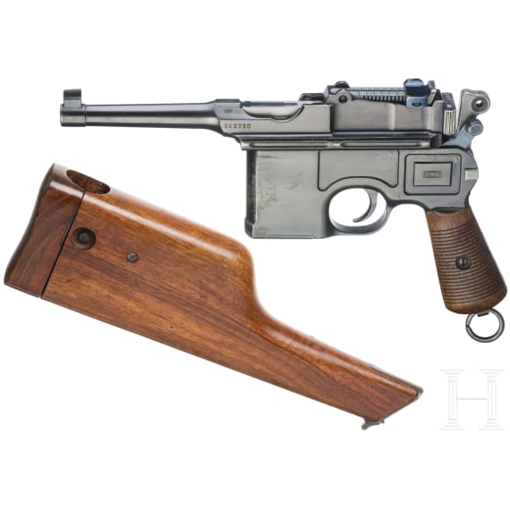 Mauser C 96 Bolo, mit Kasten