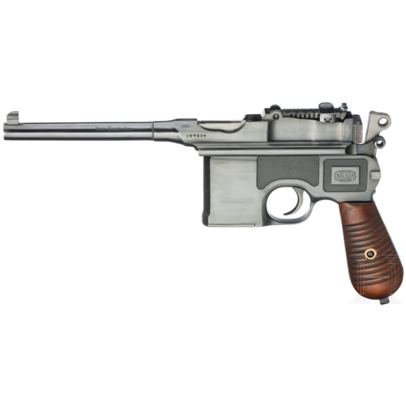 Mauser, Mod. C 96/16, mit Anschlagkasten