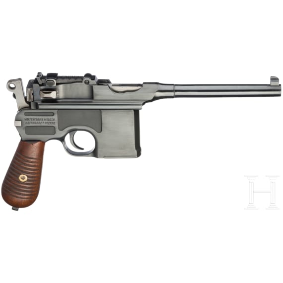 Mauser, Mod. C 96/16, mit Anschlagkasten