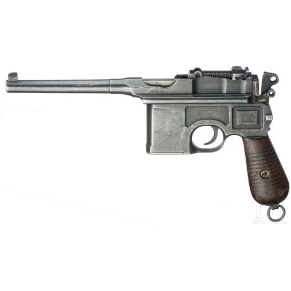 Mauser, Mod. C 96/30, mit Anschlagkasten