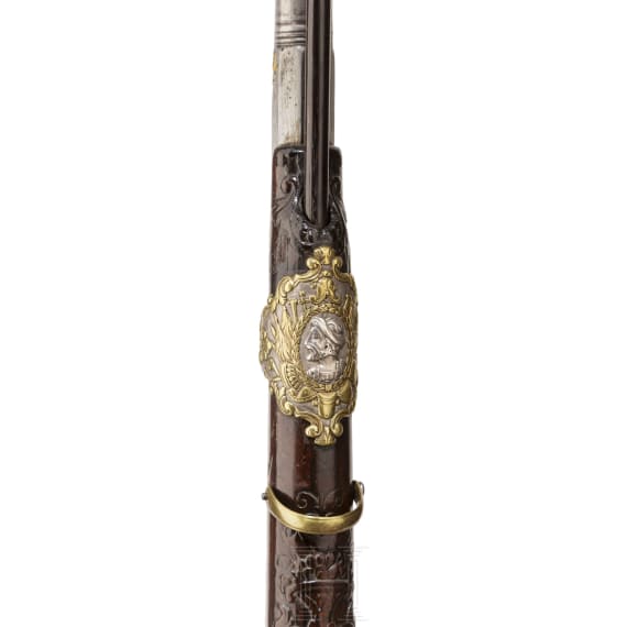 Luxus-Miqueletflinte aus adeligem Besitz, Thomaso Contino, Pinerolo, um 1720