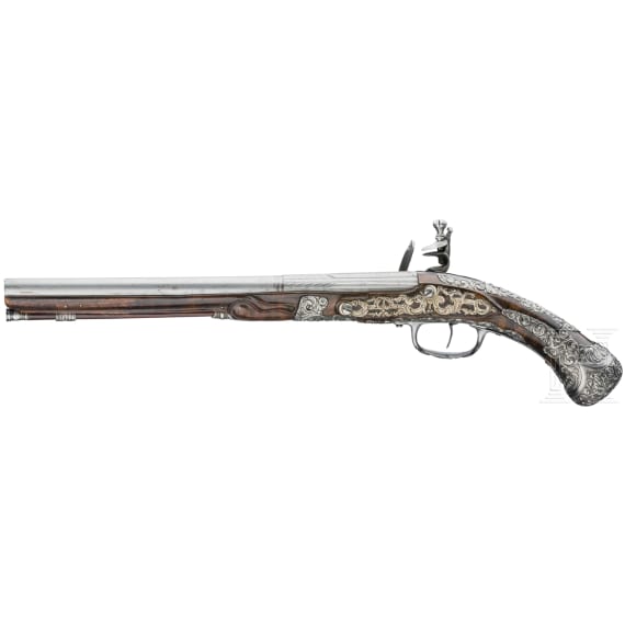 Steinschlosspistole, Italien, wohl Brescia, um 1680