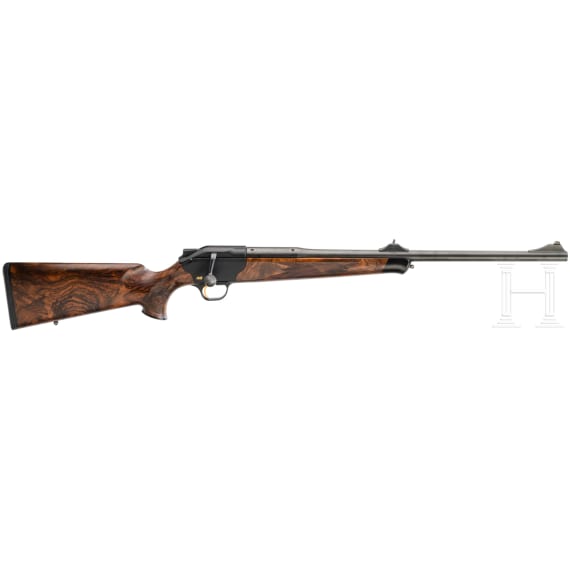 A Blaser R 8 with Zeiss scope and carrying pouch of Blaser