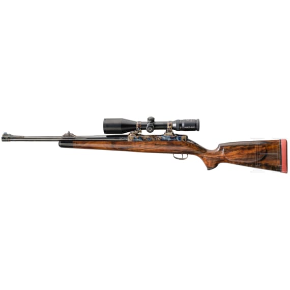 A repeating rifle Sauer & Sohn Mod. 80 with Schmidt and Bender scope