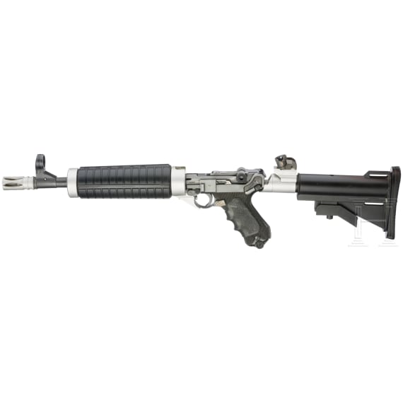 A Werle Prototype Mauser P 08-Carbine,