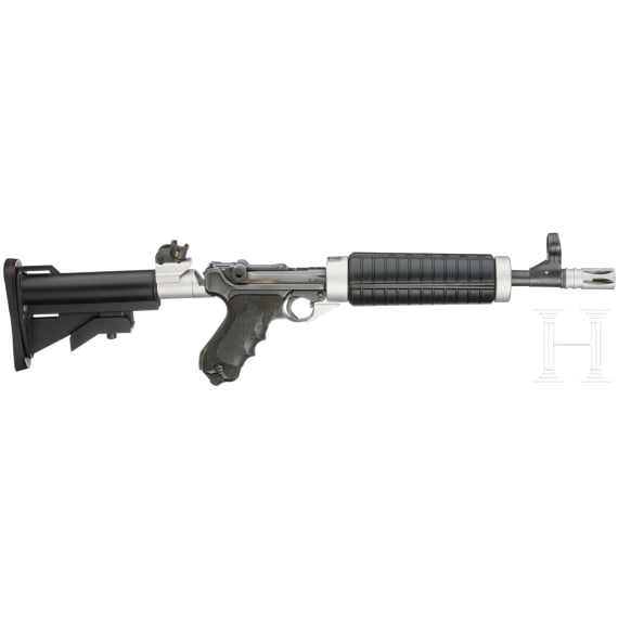 A Werle Prototype Mauser P 08-Carbine,