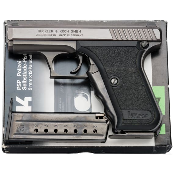 A Heckler & Koch, Mod. PSP, in Box