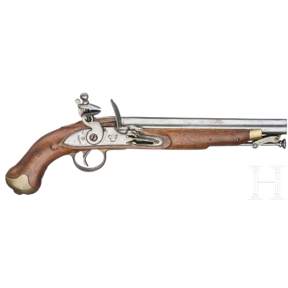 A British percussion pistol M 1802 New Land Pattern, London