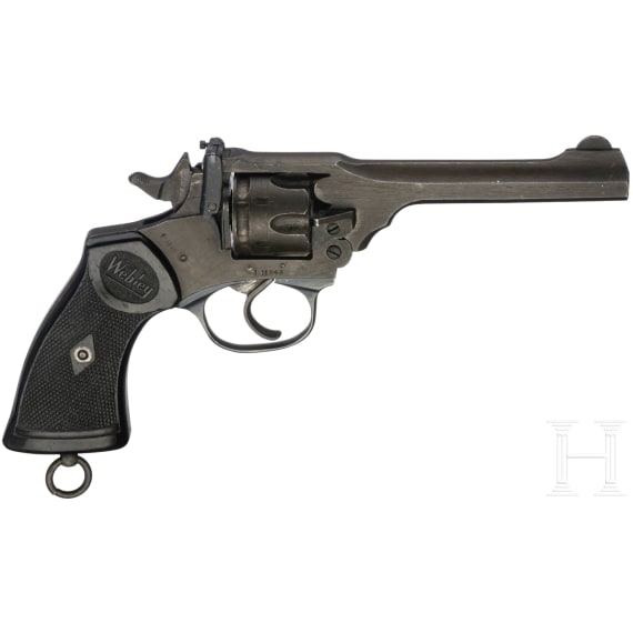 A Webley & Scott, Mod. MK IV "War Finish", in Holster