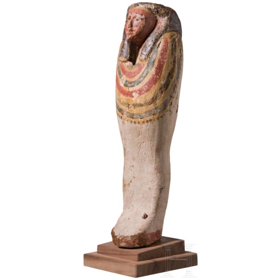 A wooden sculpture of Ptah-Sokar-Osiris, Late Period to Ptolemaic, mid-3rd of the 1st millennium to 1st century B.C.