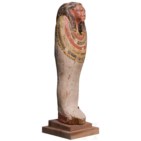 A wooden sculpture of Ptah-Sokar-Osiris, Late Period to Ptolemaic, mid-3rd of the 1st millennium to 1st century B.C.