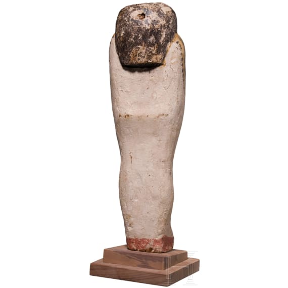 A wooden sculpture of Ptah-Sokar-Osiris, Late Period to Ptolemaic, mid-3rd of the 1st millennium to 1st century B.C.