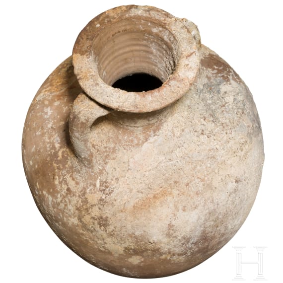 A broad Graeco-Italic amphora, 3rd - 2nd century B.C.