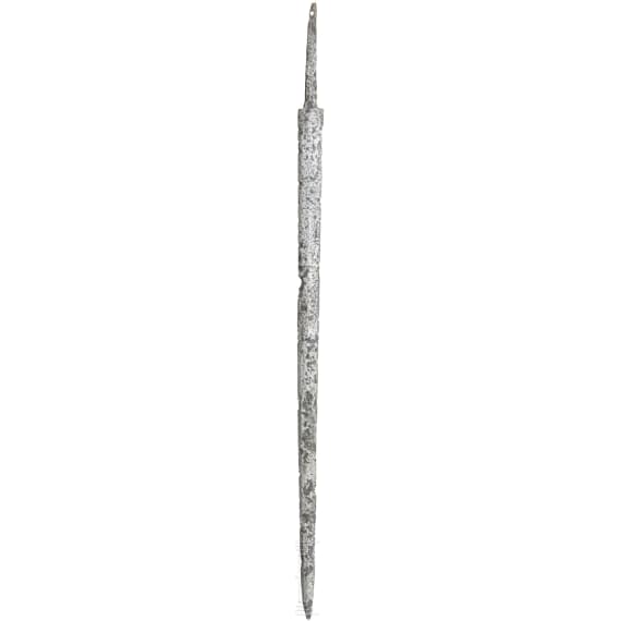 A Roman sword blade of the Straubing-Nydam type, Nydam variant, late 2nd - mid-3rd century A.D.