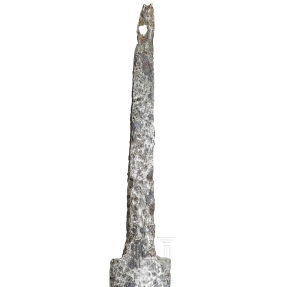 A Roman sword blade of the Straubing-Nydam type, Nydam variant, late 2nd - mid-3rd century A.D.