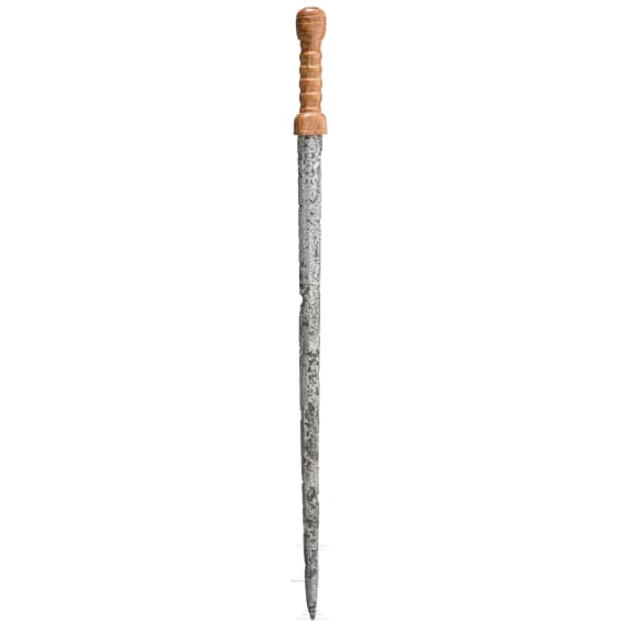 A Roman sword blade of the Straubing-Nydam type, Nydam variant, late 2nd - mid-3rd century A.D.