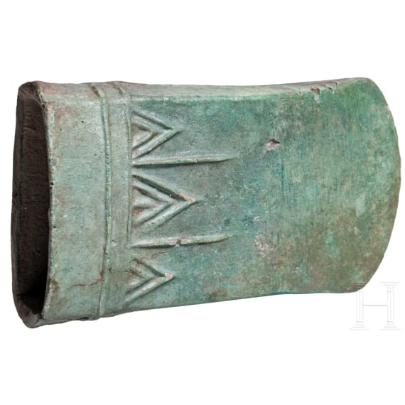 Decorated socket axe, Late Bronze Age of Eastern Europe, 10th century B.C.
