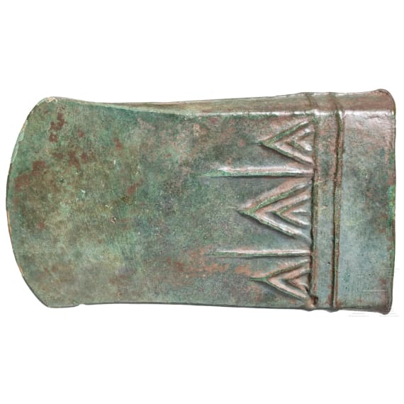 Decorated socket axe, Late Bronze Age of Eastern Europe, 10th century B.C.