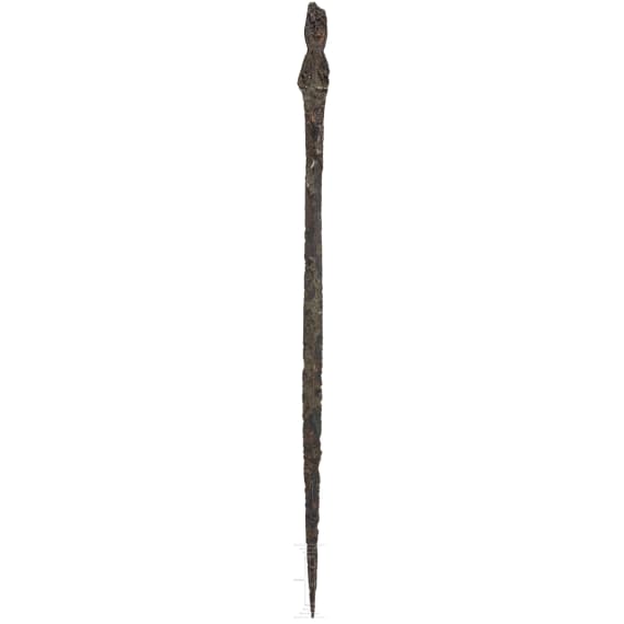 An iron sword from the Hallstatt C period, approx. mid-8th to late 7th century B.C.