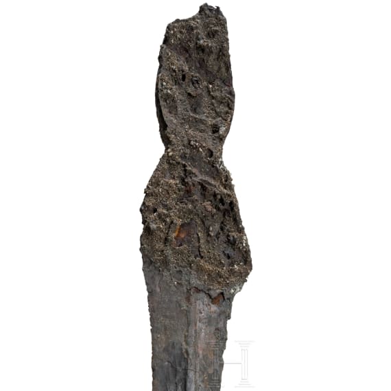 An iron sword from the Hallstatt C period, approx. mid-8th to late 7th century B.C.
