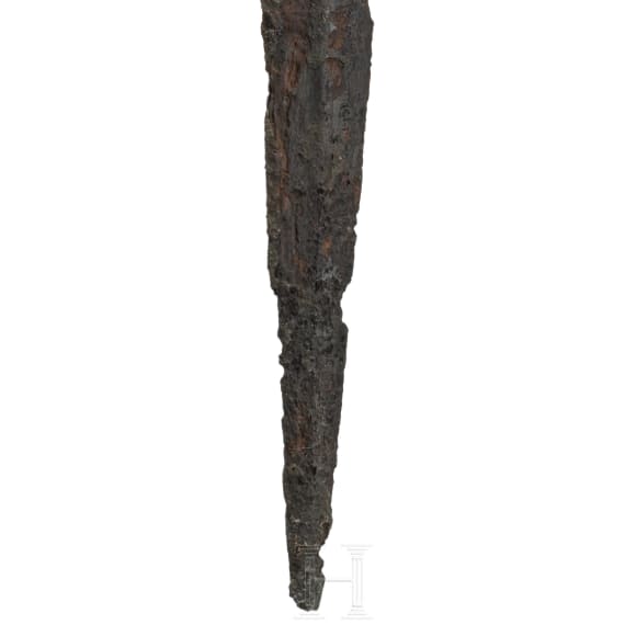 An iron sword from the Hallstatt C period, approx. mid-8th to late 7th century B.C.