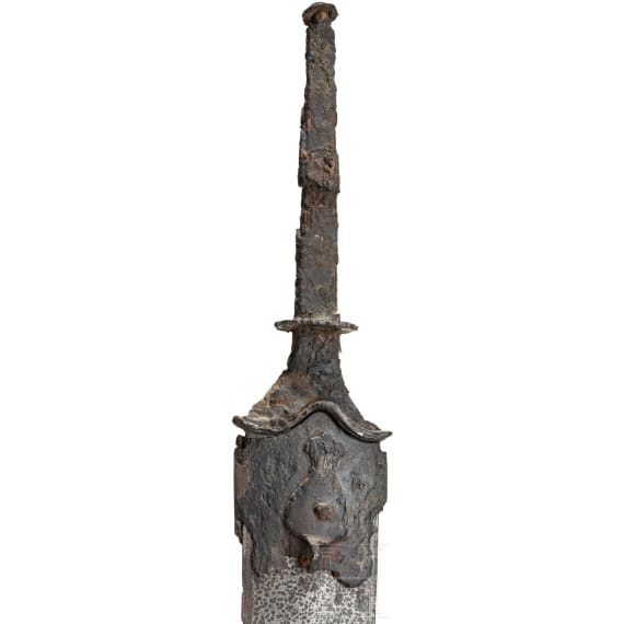 A Celtic iron sword, mid-Lat&egrave;ne period, mid-3rd - late 2nd century B.C.