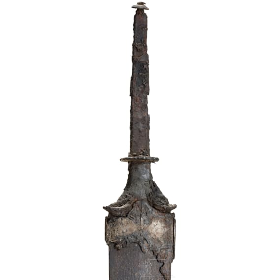 A Celtic iron sword, mid-Lat&egrave;ne period, mid-3rd - late 2nd century B.C.