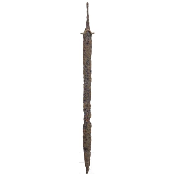 A mid-La T&egrave;ne iron sword, mid-3rd to early 2nd century B.C.