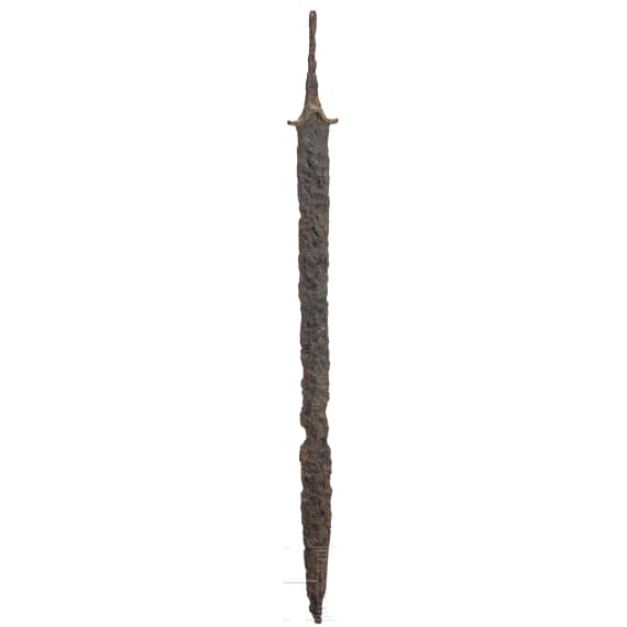 A mid-La T&egrave;ne iron sword, mid-3rd to early 2nd century B.C.