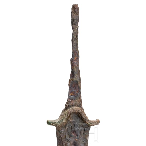 A mid-La T&egrave;ne iron sword, mid-3rd to early 2nd century B.C.