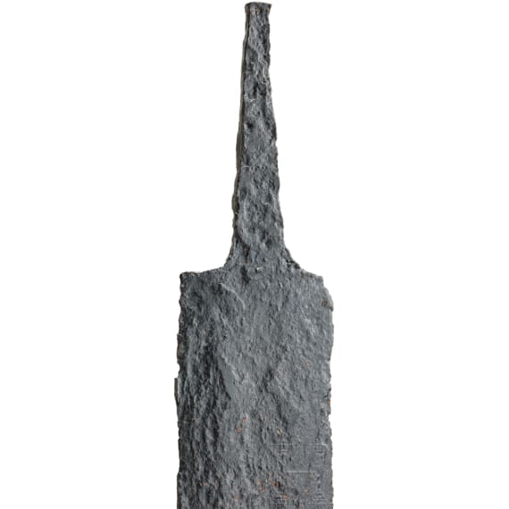 A Migration period sword blade, early Merovingian period, 5th - early 6th century A.D.