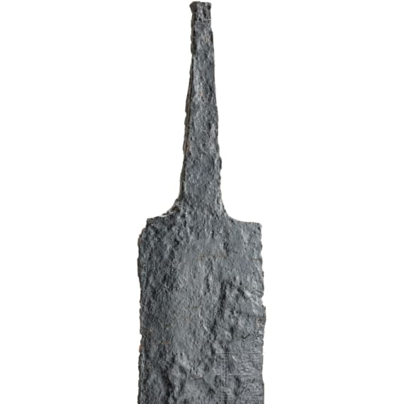 A Migration period sword blade, early Merovingian period, 5th - early 6th century A.D.