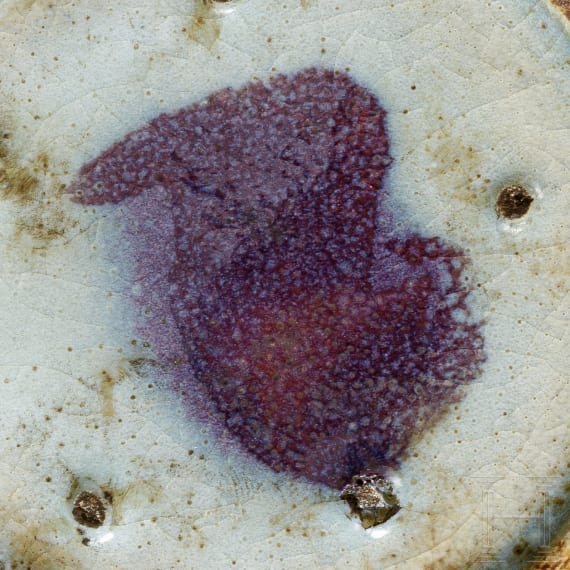 A purple-splashed Jun bowl, probably Northern Song or Jin Dynasty (12th century)