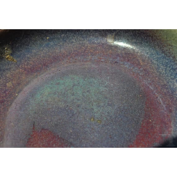 A purple-splashed Jun bowl, probably Northern Song or Jin Dynasty (12th century)