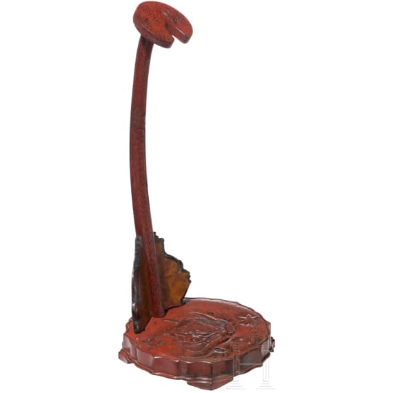A Japanese tachi kake (sword stand), Meiji/Taisho period