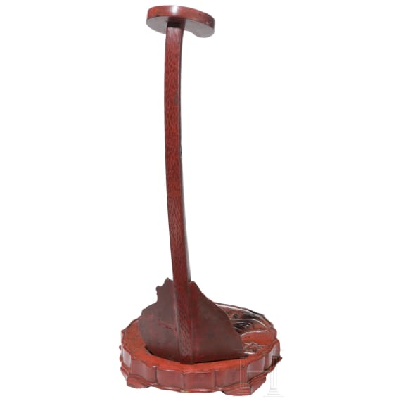 A Japanese tachi kake (sword stand), Meiji/Taisho period