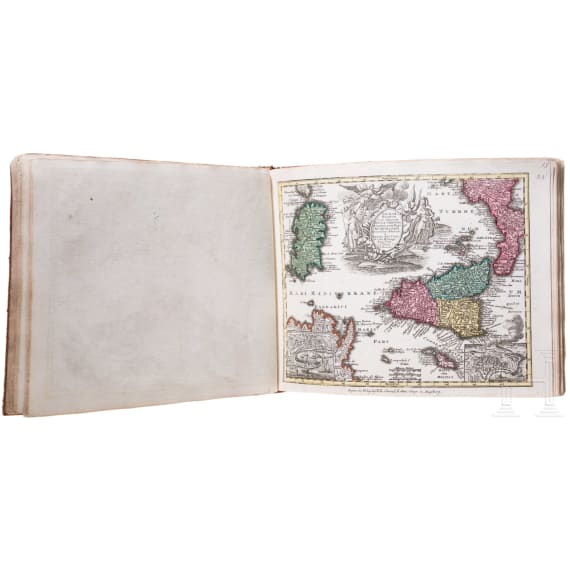 Lotter, Tobias Conrad (1717 - 1777), Atlas Minor praecipua orbis terrarum imperia, regna et provincias, Germaniae potissimum, Augsburg, 2nd half of the 18th century