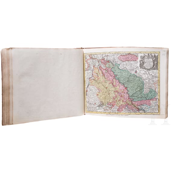 Lotter, Tobias Conrad (1717 - 1777), Atlas Minor praecipua orbis terrarum imperia, regna et provincias, Germaniae potissimum, Augsburg, 2nd half of the 18th century