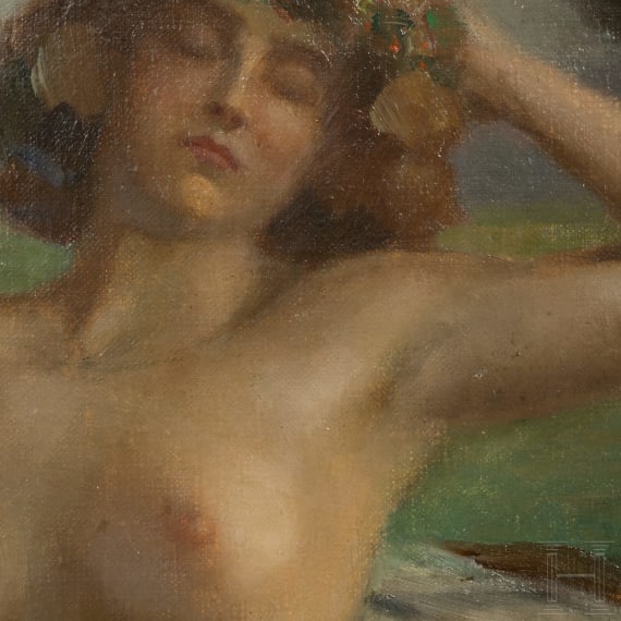 Hans Hassenteufel (1887 - 1943), "Serenade", Munich, dated 1924