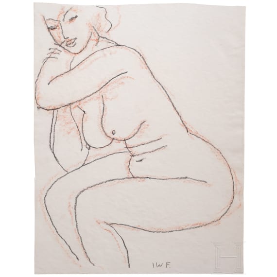Jacob Wilhelm Fehrle (1884 - 1974), Two Women Sleeping, German, 20th century
