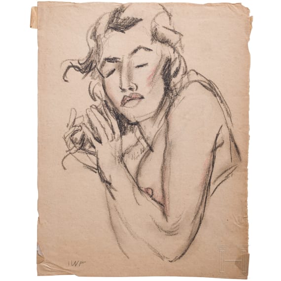 Jacob Wilhelm Fehrle (1884 - 1974), Two Women Sleeping, German, 20th century